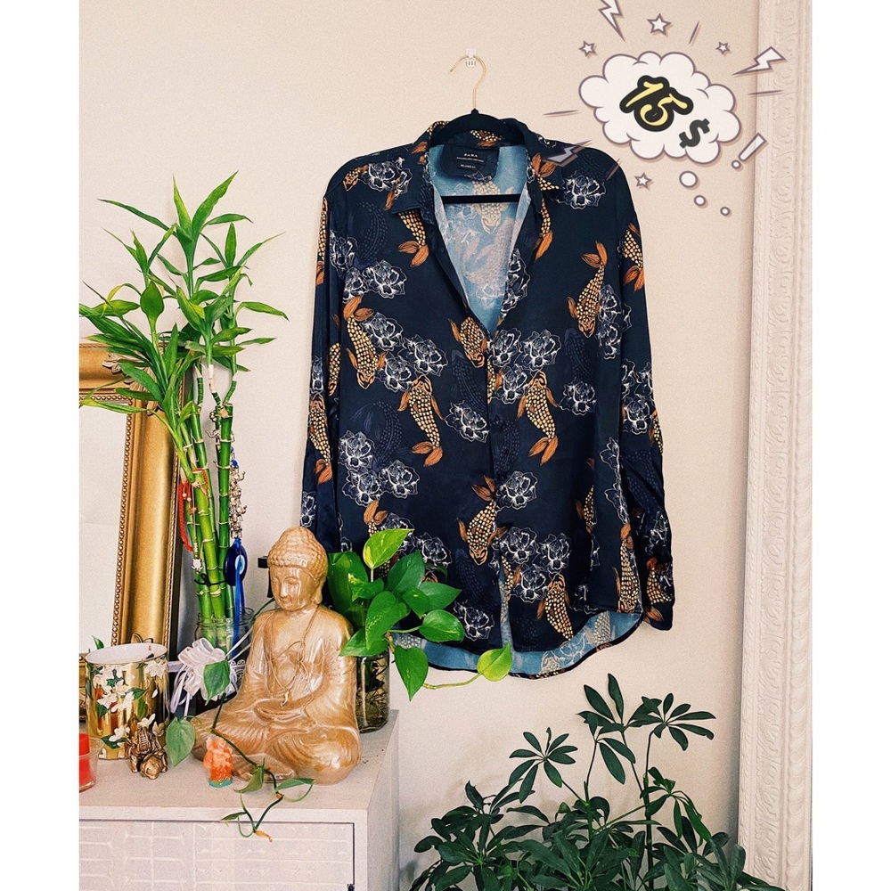 Men’s long sleeve button up